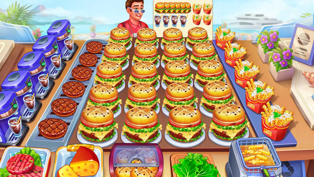 Cooking Restaurant Food Games - Gameplay image of android game