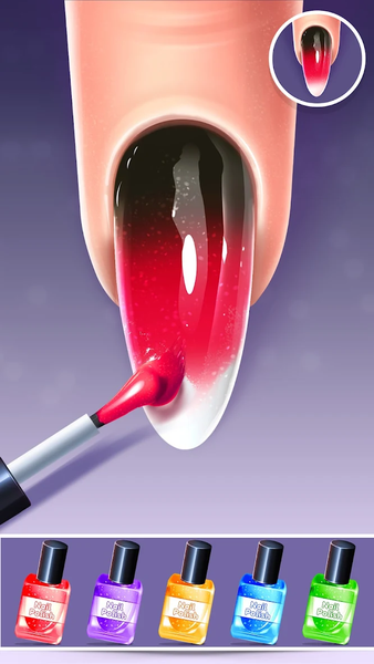 Nail Polish Salon: Nail Games - Gameplay image of android game