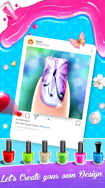Nail Polish Salon: Nail Games - Gameplay image of android game