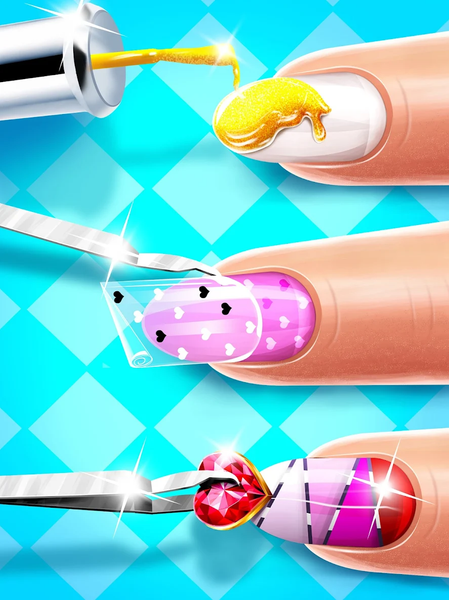 Nail Polish Salon: Nail Games - Gameplay image of android game