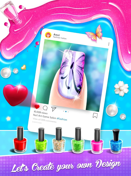 Nail Polish Salon: Nail Games - Gameplay image of android game