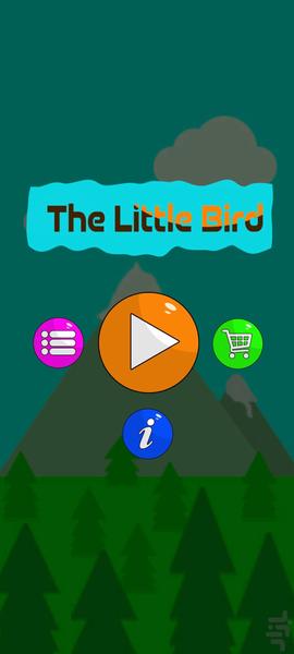 The little bird - flappy bird zombie - Gameplay image of android game