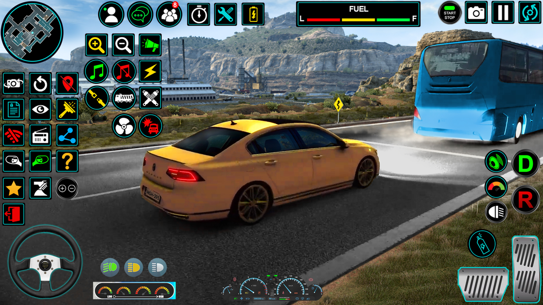 School Car Simulator 2024 - Gameplay image of android game