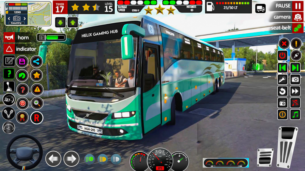 Bus Coach Simulator: City Bus - عکس بازی موبایلی اندروید