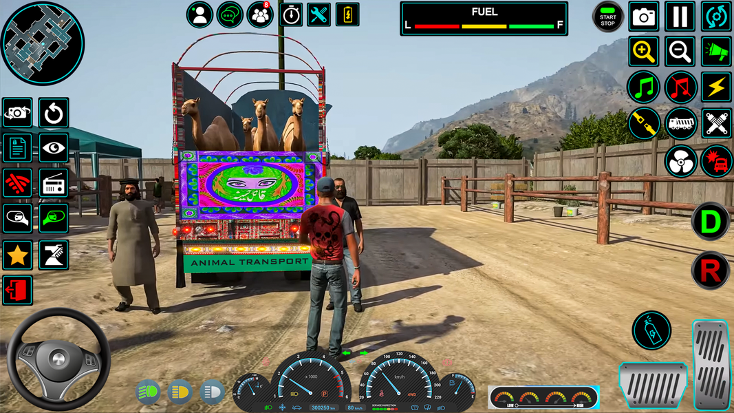 Animal Cargo Truck Simulator - عکس بازی موبایلی اندروید