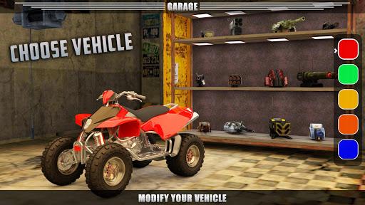 Quad ATV Bike Race Free: Traffic Racing Games - Image screenshot of android app