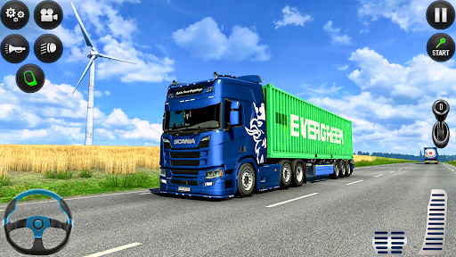 Euro Truck Parking Simulator ۲ - عکس بازی موبایلی اندروید