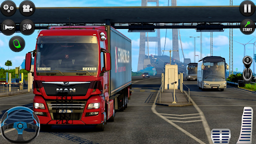 Euro Truck Parking Simulator 2 - Gameplay image of android game