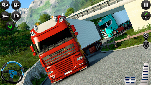 Euro Truck Parking Simulator ۲ - عکس بازی موبایلی اندروید