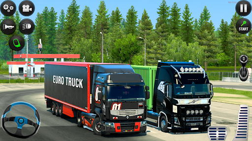 Euro Truck Parking Simulator ۲ - عکس بازی موبایلی اندروید