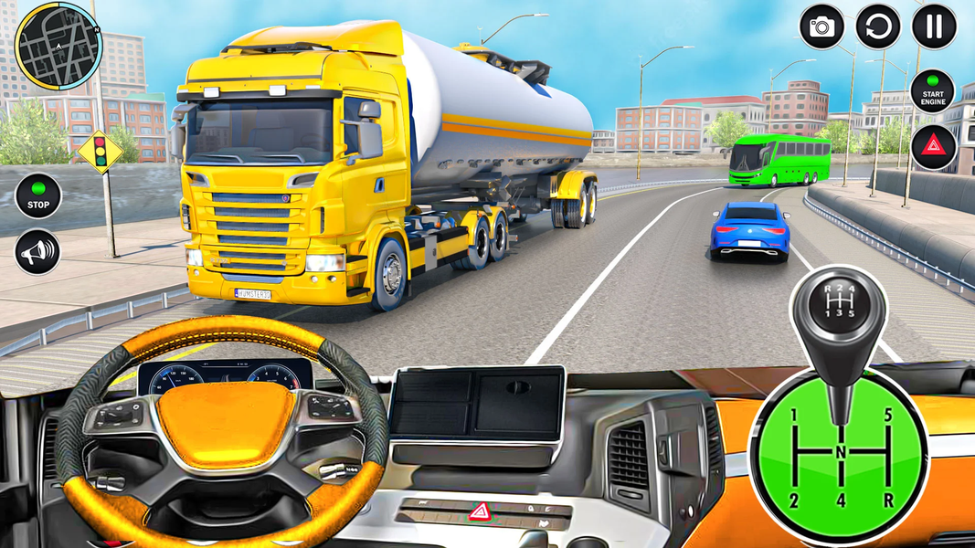 American Truck - Truck Games - عکس بازی موبایلی اندروید