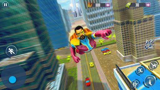 Flying Hero Crime City Theft - Image screenshot of android app