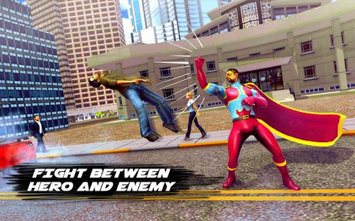 Flying Hero Crime City Theft - Image screenshot of android app