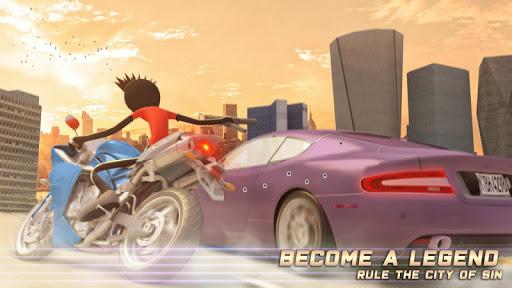 Stickman Gangster City - Gameplay image of android game
