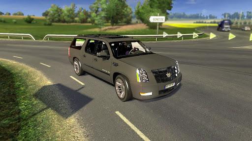 Modern Car Parking Sim 3D Game - Gameplay image of android game