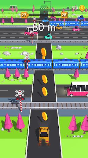 Traffic Car Run 2D : Car games - Gameplay image of android game