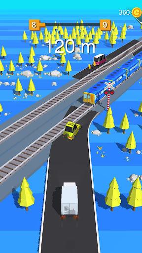 Traffic Car Run 2D : Car games - Gameplay image of android game