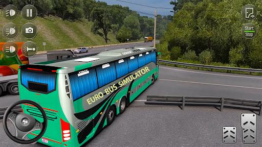 Euro Bus Driving 3D: Bus Games - Image screenshot of android app