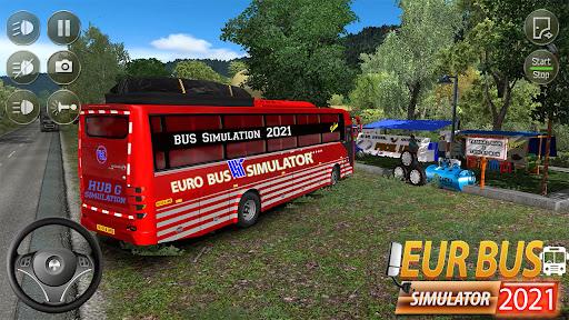Euro Bus Driving 3D: Bus Games - Image screenshot of android app