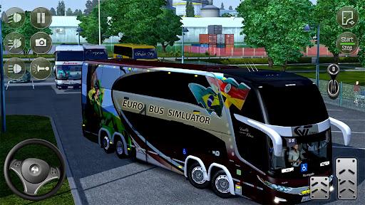 Euro Bus Driving 3D: Bus Games - Image screenshot of android app