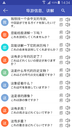 Chinese-Japanese Translation - عکس برنامه موبایلی اندروید