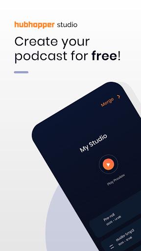 Hubhopper Studio: Create your podcast for free - Image screenshot of android app