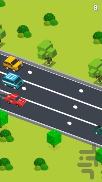 بازی رانندگی در بزرگراه - Gameplay image of android game