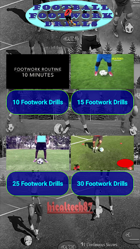 Soccer Footwork Drills - عکس برنامه موبایلی اندروید