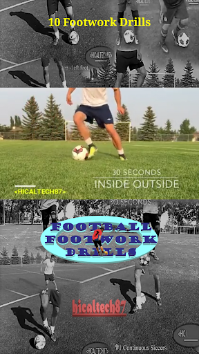 Soccer Footwork Drills - Image screenshot of android app