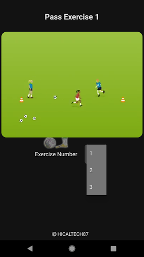 Football Exercise - Image screenshot of android app