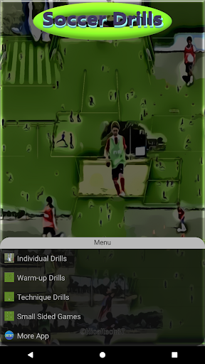 Soccer Drills - Image screenshot of android app