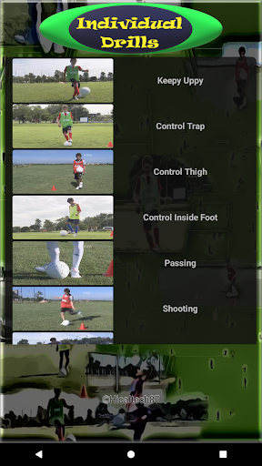 Soccer Drills - عکس برنامه موبایلی اندروید
