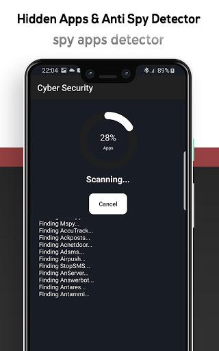 Hidden Apps & Anti Spy Detector - Image screenshot of android app