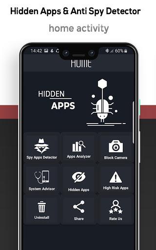 Hidden Apps & Anti Spy Detector - Image screenshot of android app