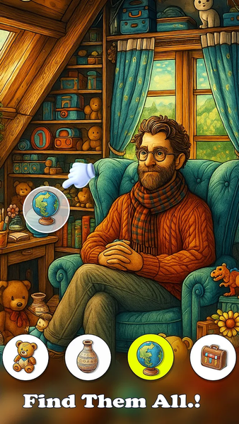 Hidden Objects Games: Find Out - عکس بازی موبایلی اندروید