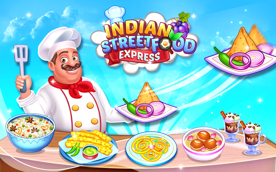 Indian Street Food Express - عکس بازی موبایلی اندروید