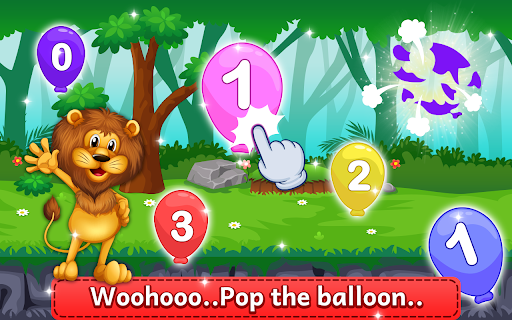 Kids Balloon Pop for Toddler - Image screenshot of android app