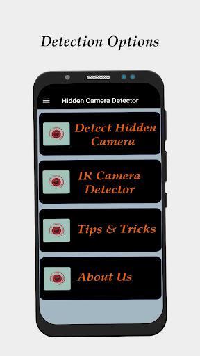 Hidden Camera Detector - Hidden IR Camera Detector - Image screenshot of android app