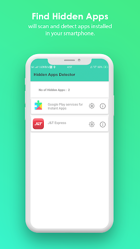 Hidden Apps Detector - Image screenshot of android app