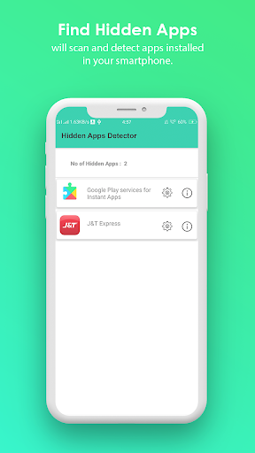 Hidden Apps Detector - عکس برنامه موبایلی اندروید