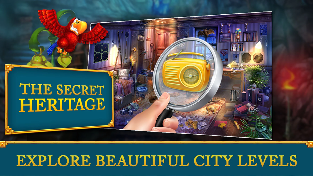 Hidden Object :Secret Heritage - Gameplay image of android game