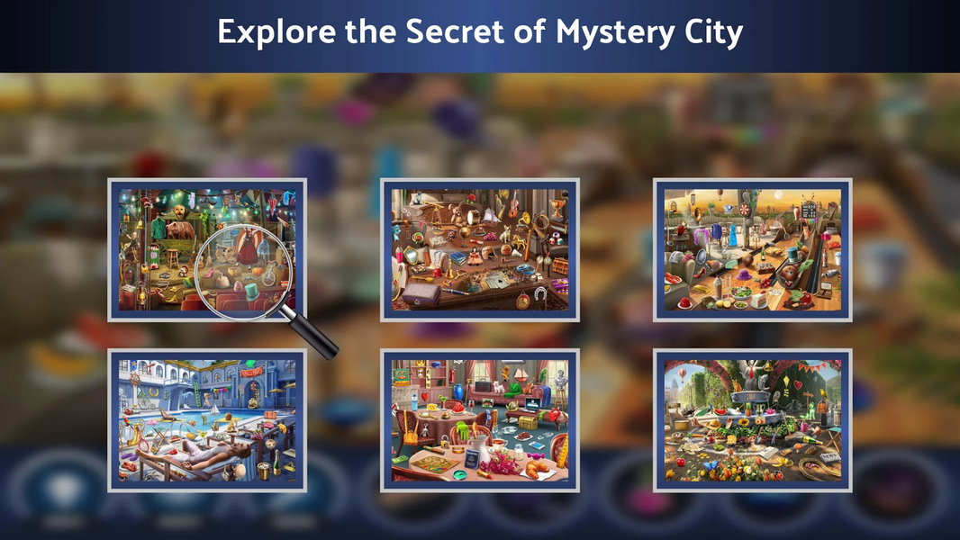 Mystery City - Hidden Objects - عکس برنامه موبایلی اندروید