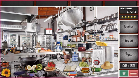 Crazy-Messy Kitchen! Diner Chef - Hidden Objects Puzzle Game by