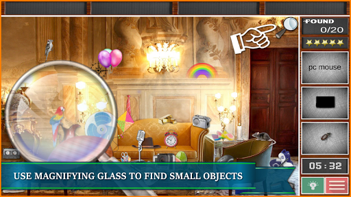 Hidden Objects Mansion - Gameplay image of android game