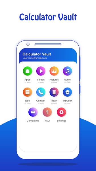 Calculator Photo Vault Lockapp - Image screenshot of android app
