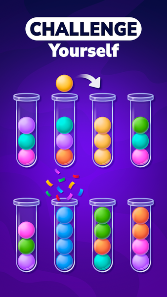 Ball Sort Puzzle - عکس بازی موبایلی اندروید