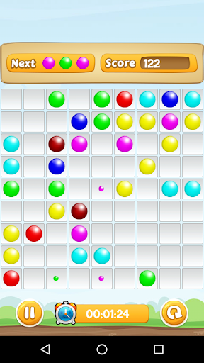 Color balls Lines - Free games - عکس بازی موبایلی اندروید