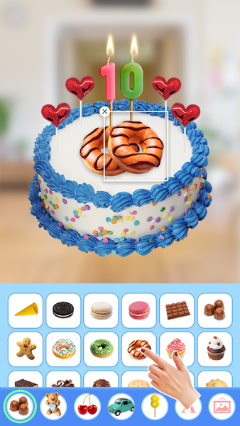 Cake DIY: Birthday Party - Gameplay image of android game