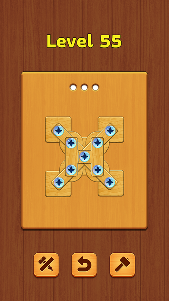 Wood Nuts & Bolt: Screw Puzzle - عکس بازی موبایلی اندروید