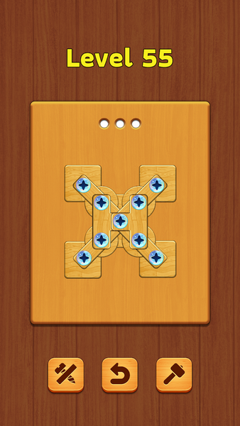 Wood Nuts & Bolt: Screw Puzzle - عکس بازی موبایلی اندروید